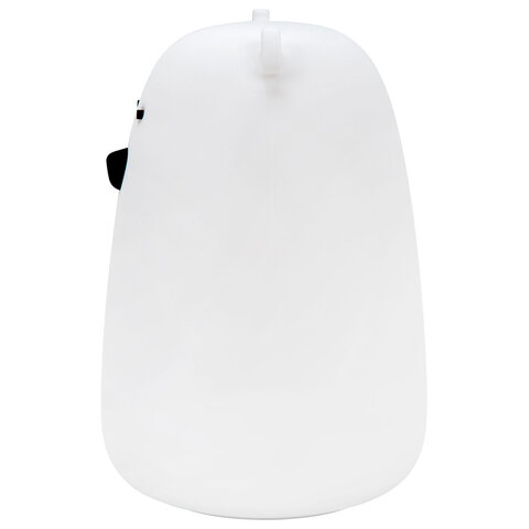 Ночник силиконовый LED "Медведь" 111x111x160 мм, белый свет/RGB, таймер, USB, аккумулятор 1200 мАч, DASWERK (ДАСВЕРК), 238938