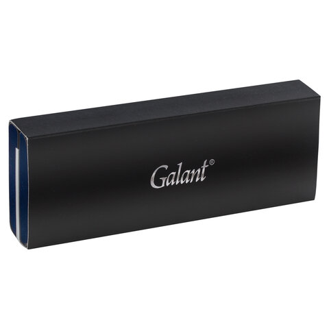 Ручка подарочная шариковая GALANT "DECORO", корпус розовое золото, детали оружейный металл, узел 0,7 мм, синяя, 143510