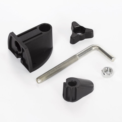 Настольная лампа светильник Дельта 1 на струбцине, ЛЮМИНЕСЦЕНТНАЯ, цоколь G23, 11 Вт, чёрный, с BL-1