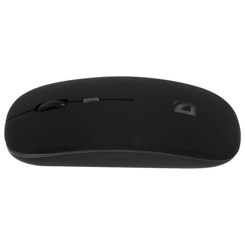 Мышь беспроводная DEFENDER TOUCH MM-997, USB, 3 кнопки+1 колесо-кнопка, оптическая, черная, 52997