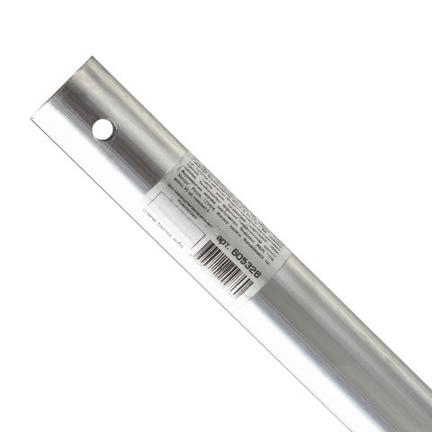 Черенок рукоятка для инвентаря 140 см, без резьбы, ТИП B (d=2,5 см), алюминий, LAIMA EXPERT, 605328