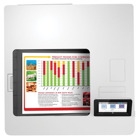 Принтер лазерный ЦВЕТНОЙ HP Color LJ Enterprise M555dn, А4, 38 стр./мин., 80000 стр./мес., ДУПЛЕКС, сетевая карта, 7ZU78A