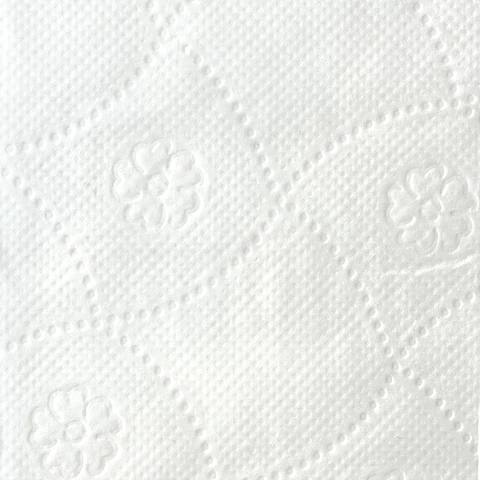 Бумага туалетная бытовая, спайка 4 шт., 2-х слойная, (4х19 м), LAIMA, белая, 126904