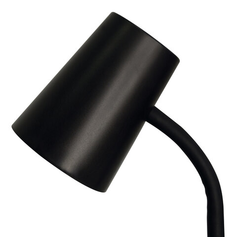 Настольная лампа светильник "Аврора" на подставке, цоколь E27, 15 Вт, черный