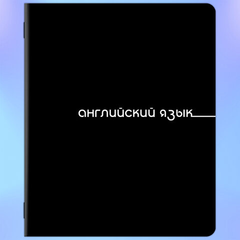 Тетради предметные, КОМПЛЕКТ 12 ПРЕДМЕТОВ, 48 л., обложка картон, BRAUBERG "BLACK", 405164