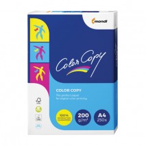 Бумага COLOR COPY, А4, 200 г/м2, 250 л., для полноцветной лазерной печати, А++, Австрия, 161% (CIE),