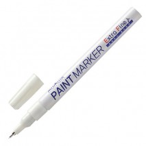Маркер-краска лаковый MUNHWA &quot;Extra Fine Paint Marker&quot;, БЕЛЫЙ, 1 мм, нитро-основа, EFPM-05