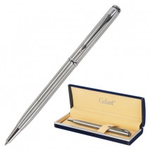 Ручка подарочная шариковая GALANT &quot;Arrow Chrome&quot;, корпус серебристый, хромированные детали, пишущий