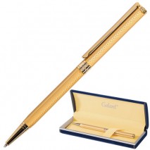 Ручка подарочная шариковая GALANT &quot;Stiletto Gold&quot;, тонкий корпус, золотистый, золотистые детали, пиш