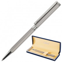 Ручка подарочная шариковая GALANT &quot;Stiletto Chrome&quot;, тонкий корпус, серебристый, хромированные детал