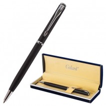 Ручка подарочная шариковая GALANT &quot;Arrow Chrome Grey&quot;, корпус серый, хромированные детали, пишущий у