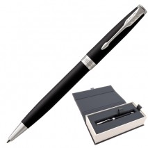 Ручка шариковая PARKER &quot;Sonnet Core Matt Black CT&quot;, корпус черный матовый лак, палладиевые детали, ч