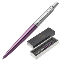 Ручка шариковая PARKER &quot;Jotter Core Victoria Violet CT&quot;, корпус фиолетовый, хромированные детали, си