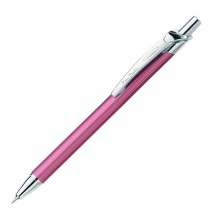 Ручка подарочная шариковая PIERRE CARDIN &quot;Actuel&quot;, корпус розовый, алюминий, хром, синяя, PC0503BP