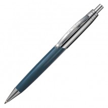 Ручка подарочная шариковая PIERRE CARDIN (Пьер Карден) &quot;Easy&quot;, корпус серо-голубой, латунь, хром, си
