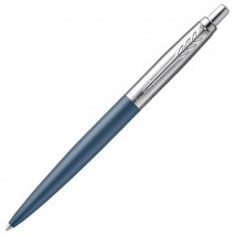 Ручка шариковая PARKER &quot;Jotter XL&quot;, УТОЛЩЕННЫЙ корпус, синий матовый лак, детали из нержавеющей стал
