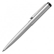 Ручка шариковая PARKER &quot;Vector Stainless Steel CT&quot;, корпус серебристый, детали из нержавеющей стали,