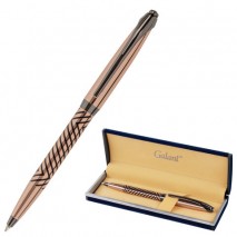 Ручка подарочная шариковая GALANT &quot;DECORO&quot;, корпус розовое золото, детали оружейный металл, узел 0,7