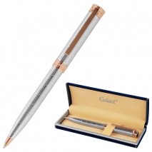 Ручка подарочная шариковая GALANT &quot;ESQUISSE&quot;, корпус серебристый, детали розовое золото, узел 0,7 мм