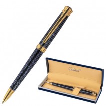 Ручка подарочная шариковая GALANT &quot;TRAFORO&quot;, корпус синий, детали золотистые, узел 0,7 мм, синяя, 14