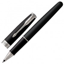 Ручка-роллер PARKER &quot;Sonnet Core Matt Black CT&quot;, корпус черный матовый лак, палладиевые детали, черн