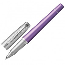 Ручка-роллер PARKER &quot;Urban Premium Violet CT&quot;, корпус фиолетовый, хромированные детали, черная, 1931