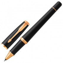 Ручка-роллер PARKER &quot;Urban Core Muted Black GT&quot;, корпус черный матовый лак, позолоченные детали, чер