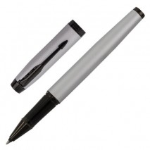 Ручка-роллер PARKER &quot;IM Achromatic Grey BT&quot;, корпус серый матовый, нержавеющая сталь, черная, 212775