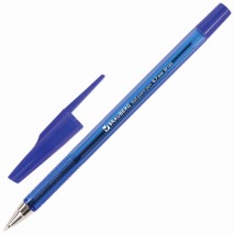 Ручка шариковая BRAUBERG &quot;Black Jack&quot;, СИНЯЯ, корпус тонированный синий, узел 0,7 мм, линия письма 0