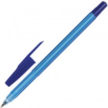 Ручка шариковая масляная BRAUBERG &quot;Assistant&quot;, СИНЯЯ, корпус тонированный, 0,7 мм, линия письма 0,35