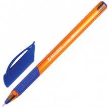 Ручка шариковая масляная BRAUBERG &quot;Extra Glide GT Tone Orange&quot;, СИНЯЯ, узел 0,7 мм, линия письма 0,3