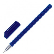 Ручка шариковая масляная BRAUBERG &quot;Orient&quot;, СИНЯЯ, корпус синий, узел 0,7 мм, линия письма 0,35 мм,