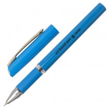 Ручка шариковая масляная с грипом BRAUBERG &quot;Roll&quot;, СИНЯЯ, корпус синий, узел 0,7 мм, линия письма 0,