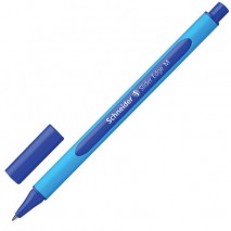 Ручка шариковая SCHNEIDER (Германия) &quot;Slider Edge M&quot;, СИНЯЯ, трехгранная, узел 1 мм, линия письма 0,