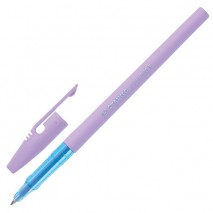 Ручка шариковая STABILO &quot;Liner Pastel&quot;, СИНЯЯ, корпус лавандовый, узел 0,7 мм, линия письма 0,3 мм,