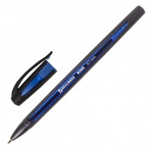 Ручка шариковая масляная BRAUBERG &quot;BOMB GT&quot;, СИНЯЯ, прорезиненный сине-черный корпус, узел 0,7 мм, л