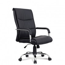 Кресло офисное BRABIX &quot;Space EX-508&quot;, экокожа, хром, черное, 530860