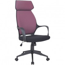 Кресло офисное BRABIX PREMIUM &quot;Galaxy EX-519&quot;, ткань, черное/терракотовое, 531570
