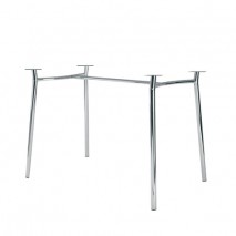 Рама стола для столовых, кафе, дома &quot;Tiramisu Duo&quot; (1200х800 мм), хром