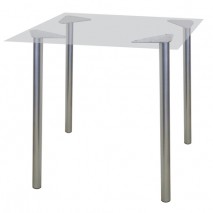 Рама стола для столовых, кафе, дома &quot;Альфа&quot;, универсальная, цвет серебристый