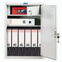 Шкаф металлический для документов AIKO &quot;SL-65Т&quot; светло-серый, 630х460х340 мм, 17 кг