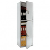Шкаф металлический для документов AIKO &quot;SL-150/2Т&quot; светло-серый, 1490х460х340 мм, 36 кг
