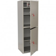 Шкаф металлический для документов BRABIX &quot;KBS-023Т&quot;, 1253х420х350 мм, 27,5 кг, 2 отделения, сварной,