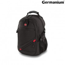 Рюкзак GERMANIUM &quot;S-01&quot; универсальный, с отделением для ноутбука, влагостойкий, черный, 47х32х20 см,