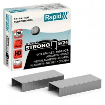 Скобы для степлера RAPID HD210 &quot;Super Strong&quot; №9/24, 1000 штук, до 210 листов, 24871800