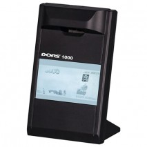 Детектор банкнот DORS 1000 М3, ЖК-дисплей 10 см, просмотровый, ИК-детекция, спецэлемент &quot;М&quot;, черный,