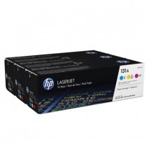 Картридж лазерный HP (U0SL1AM) LaserJet Pro200 color M276/M251, оригинальный, КОМПЛЕКТ 3 цвета CMY,