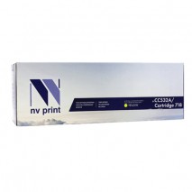Картридж лазерный NV PRINT (NV-718Y) для CANON LBP7200Cdn/MF8330Cdn/8350Cdn, желтый, ресурс 2900 стр