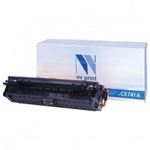 Картридж лазерный NV PRINT (NV-CE741A) для HP CP5220/CP5225/CP5225dn/CP5225n, голубой, ресурс 7300 с