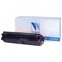 Картридж лазерный NV PRINT (NV-CE743A) для HP CP5220/CP5225/CP5225dn/CP5225n, пурпурный, ресурс 7300
